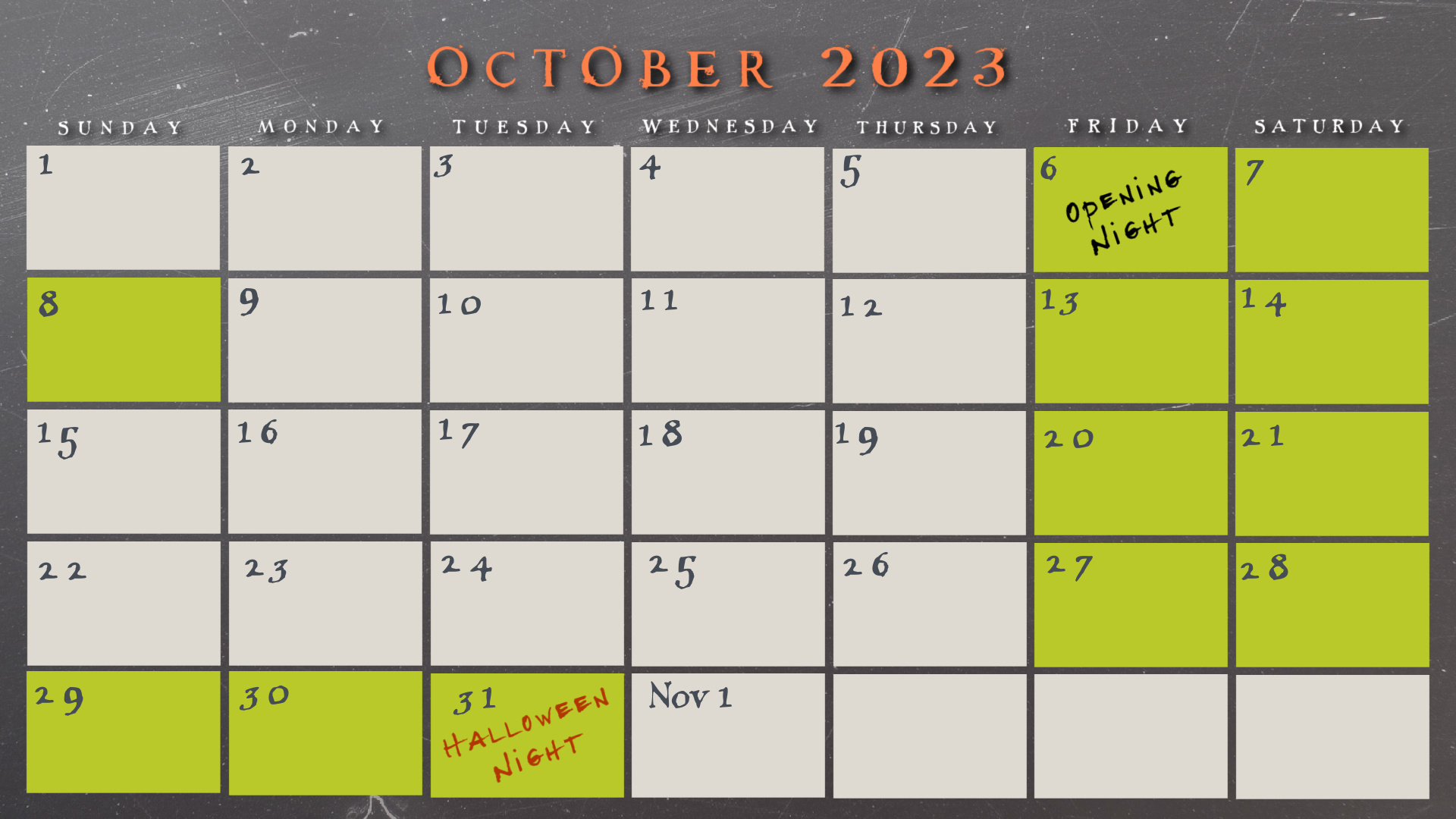 Trail Of Terror Mn 2025 Schedule - Robert Rodriguez